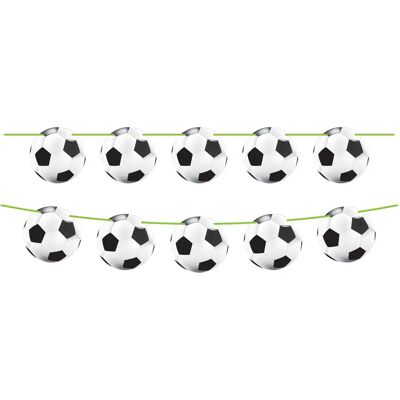 Guirlande de football Jadeo - 10m - Formes de football - Publicité Guirlande de football Jadeo - 10m - Formes de football - Publicité