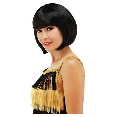 Folat 26690 Black Bob Wig - Wig Folat 26690 Black Bob Wig - Wig