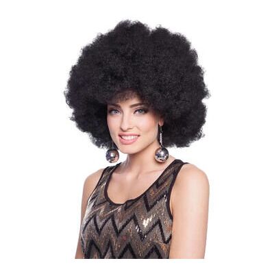Folat Modell 26840 Svart Afro Peruk - Peruk Folat Modell 26840 Svart Afro Peruk - Peruk