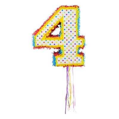 Folat Modello 60944 Sirena Piñata Numero 4 - 49cm Folat Modello 60944 Sirena Piñata Numero 4 - 49cm