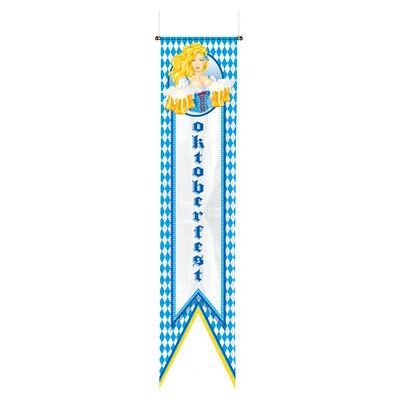 Folat Oktoberfest Banner - Mädchen mit Bierglas Folat Oktoberfest Banner - Mädchen mit Bierglas