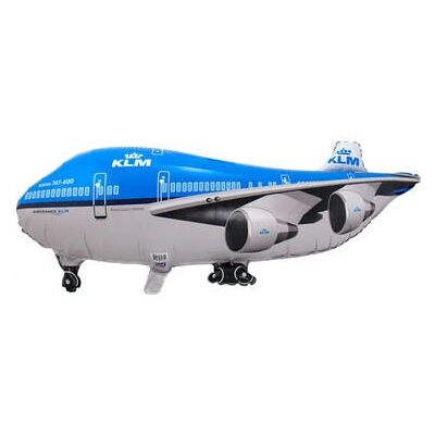 Folat 61630 Ballon Jouet - Avion en Aluminium 95x45cm Folat 61630 Ballon Jouet - Avion en Aluminium 95x45cm