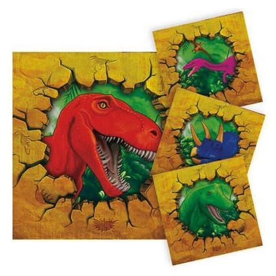 Folat 61852 16 stuks Veelkleurige papieren servetten Folat 61852 16 stuks Veelkleurige papieren servetten