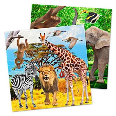 Folat BV Papierservetten - Safari Design Folat BV Papierservetten - Safari Design