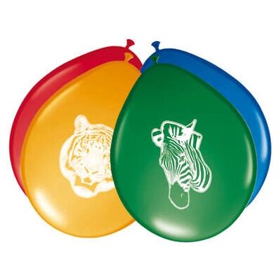 Ballons Jouet Folat - Ensemble de 8 Safari Ballons Jouet Folat - Ensemble de 8 Safari