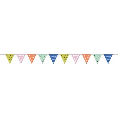 Folat BV Party Banner - Mehrfarben, Umweltfreundlich, 6m Folat BV Party Banner - Mehrfarben, Umweltfreundlich, 6m