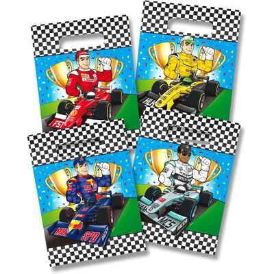 Folat BV Formel 1 Party Geschenktüten - 8 St Folat BV Formel 1 Party Geschenktüten - 8 St
