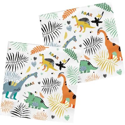 Folat Bv Dino Roars Papieren Servetten - Servetten Folat Bv Dino Roars Papieren Servetten - Servetten
