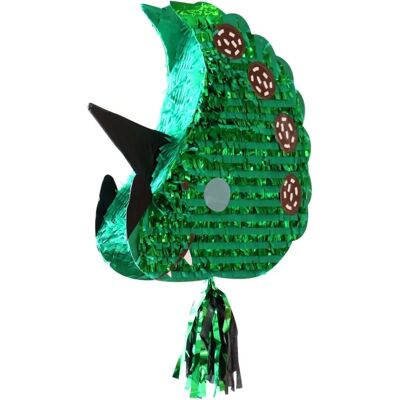 Piñata Little Dino di Folat - 45x50cm Verde Multicolore Piñata Little Dino di Folat - 45x50cm Verde Multicolore