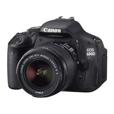 Canon EOS 600D - 18 MP CMOS - Kit mit EF-Objektiven - Digitalkamera Canon EOS 600D - 18 MP CMOS - Kit mit EF-Objektiven - Digitalkamera