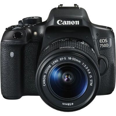 Canon EOS 750D - Zestaw Aparatu Cyfrowego z CMOS 24,2 MP Canon EOS 750D - Zestaw Aparatu Cyfrowego z CMOS 24,2 MP