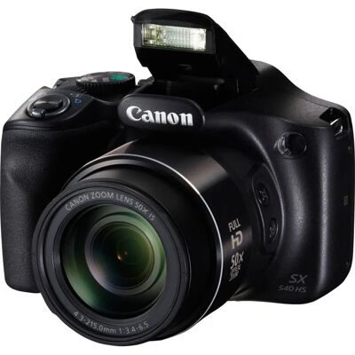 Canon PowerShot SX540 HS - Appareil photo pont 20,3 MP - Noir - Publicité Canon PowerShot SX540 HS - Appareil photo pont 20,3 MP - Noir - Publicité