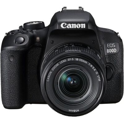 Canon EOS 800D Digital SLR Camera - 24.2 MP, 45 Focus Points, Wi-Fi Canon EOS 800D Digital SLR Camera - 24.2 MP, 45 Focus Points, Wi-Fi