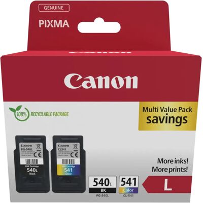 Canon PG-540L/CL-541XL Fénykép Értékcsomag (5224B013) Canon PG-540L/CL-541XL Fénykép Értékcsomag (5224B013)