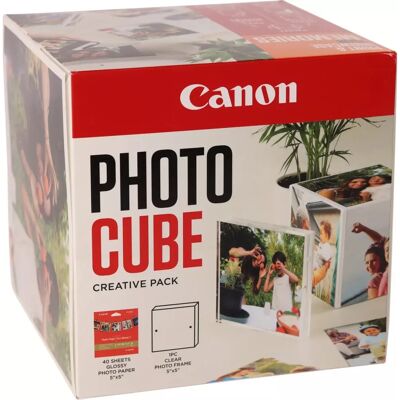 Canon 2311B077 Glänzendes Fotopapier - 40 Blatt 5x5 Zoll Canon 2311B077 Glänzendes Fotopapier - 40 Blatt 5x5 Zoll