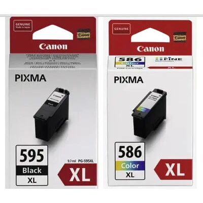 Cartuccia inchiostro Canon PG-595XL / CL-586XL - Alta capacità Pacco multiplo Cartuccia inchiostro Canon PG-595XL / CL-586XL - Alta capacità Pacco multiplo