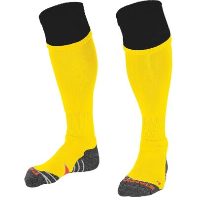 Chaussettes Stanno Combi - Jaune-Multicolore - Unisex - Chaussettes - Publicité Chaussettes Stanno Combi - Jaune-Multicolore - Unisex - Chaussettes - Publicité