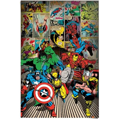 Reinders! Poster Marvel Helden 61x91.5cm - Poster Reinders! Poster Marvel Helden 61x91.5cm - Poster