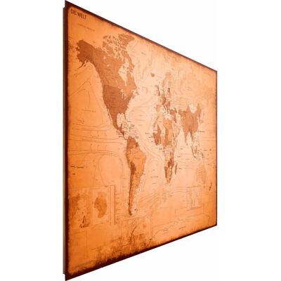 REINDERS - Weltkarte - antik - Deco Panel REINDERS - Weltkarte - antik - Deco Panel