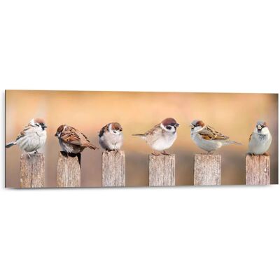 Reinders! Deco Panel 30x90 Bird Family - Wandbild Reinders! Deco Panel 30x90 Bird Family - Wandbild