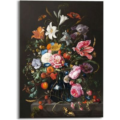 Reinders! Glasbild Stillleben mit Blumen Mauritshuis - Alte Meister - 50x70cm - Acrylglas Reinders! Glasbild Stillleben mit Blumen Mauritshuis - Alte Meister - 50x70cm - Acrylglas