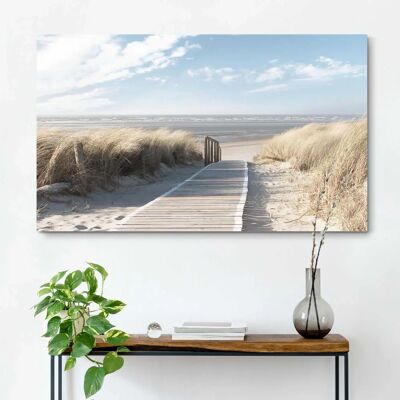 REINDERS - Weg durch die Dünen - 118x70x2 cm - beige - Art print REINDERS - Weg durch die Dünen - 118x70x2 cm - beige - Art print