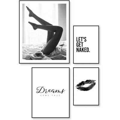 Reinders Traum Text - Elegant Modern - Wandbild Reinders Traum Text - Elegant Modern - Wandbild