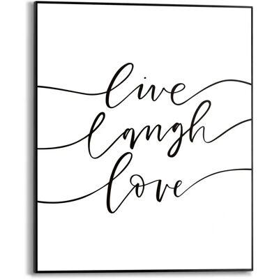 Reinders! - Live laugh love - 40x50cm - Poster Reinders! - Live laugh love - 40x50cm - Poster