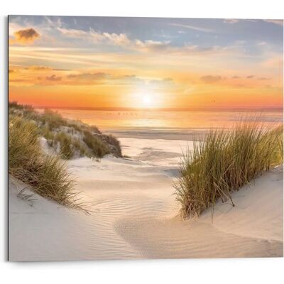 REINDERS - Ameland - orange - 50x40x2 cm - Deko-Panel REINDERS - Ameland - orange - 50x40x2 cm - Deko-Panel