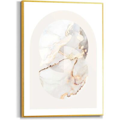 Reinders - Marmor rund - 30x40 cm - 1.6 cm - Poster Reinders - Marmor rund - 30x40 cm - 1.6 cm - Poster