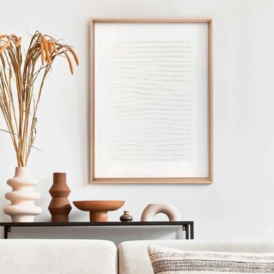 REINDERS - Wellen - 30x40x3 cm - weiß - Wall Art REINDERS - Wellen - 30x40x3 cm - weiß - Wall Art