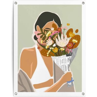 REINDERS - Blumenstrauß Poster - 60x80 cm - PVC - Poster REINDERS - Blumenstrauß Poster - 60x80 cm - PVC - Poster