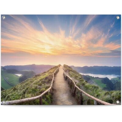 Reinders - Morgenröte - Blau - 80x60cm - Poster Reinders - Morgenröte - Blau - 80x60cm - Poster