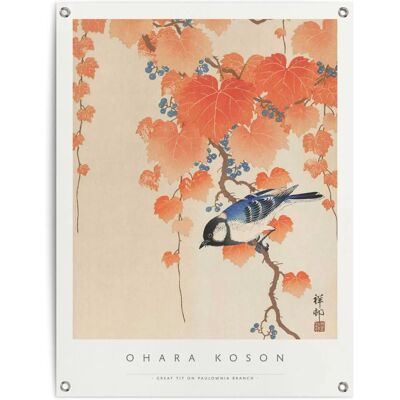 Reinders - Ohara Koson Great tit - 60 cm x 80 cm Reinders - Ohara Koson Great tit - 60 cm x 80 cm