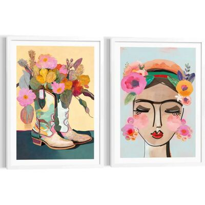Reinders - Blumen - bunt - 50x70 cm - Art print Reinders - Blumen - bunt - 50x70 cm - Art print