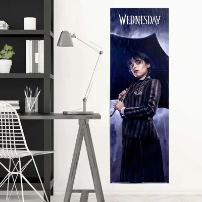 REINDERS - Wednesday - Jenny Ortega - lila - 53x158 cm - poster REINDERS - Wednesday - Jenny Ortega - lila - 53x158 cm - poster