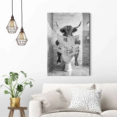 Reinders! Deco-Panel Highlander Toilet - Wandkunst/Decor Panel Reinders! Deco-Panel Highlander Toilet - Wandkunst/Decor Panel