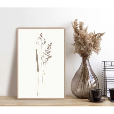 REINDERS - Dried Flowers - beige - 20x30cm - Wandkunst REINDERS - Dried Flowers - beige - 20x30cm - Wandkunst