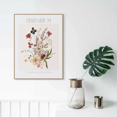 REINDERS - Herbarium - Bunt - 30x40 cm - Holzwerkstoff - Kunstwerk REINDERS - Herbarium - Bunt - 30x40 cm - Holzwerkstoff - Kunstwerk