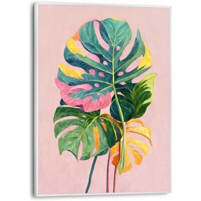 REINDERS - Colourful Leafs - 30x40 cm - 1.6 cm - Kunstdruck REINDERS - Colourful Leafs - 30x40 cm - 1.6 cm - Kunstdruck