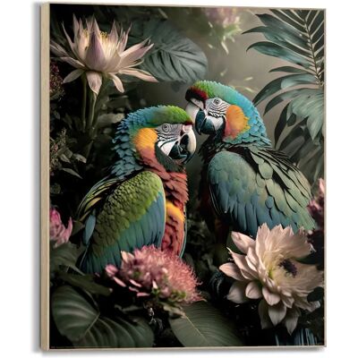 Reinders Tropical Love - grün - 50×40×3 cm - Wall art Reinders Tropical Love - grün - 50×40×3 cm - Wall art