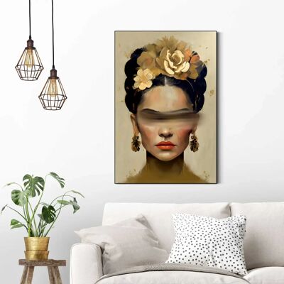 Reinders - Frida Paint Stripe - Gold - Wall art Reinders - Frida Paint Stripe - Gold - Wall art