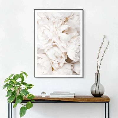REINDERS White Roses - weiß - 50x70cm - Holz - Picture REINDERS White Roses - weiß - 50x70cm - Holz - Picture