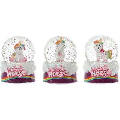 Toi-Toys Dream Horse Sneeuwbol Eenhoorn - Kerstdecoratie Toi-Toys Dream Horse Sneeuwbol Eenhoorn - Kerstdecoratie