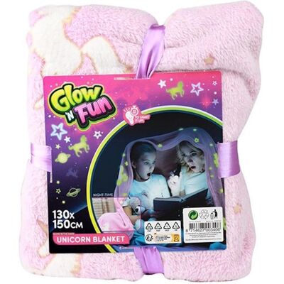 Toi-Toys Babydecke Glow N fun Einhorn - Babydecke Toi-Toys Babydecke Glow N fun Einhorn - Babydecke
