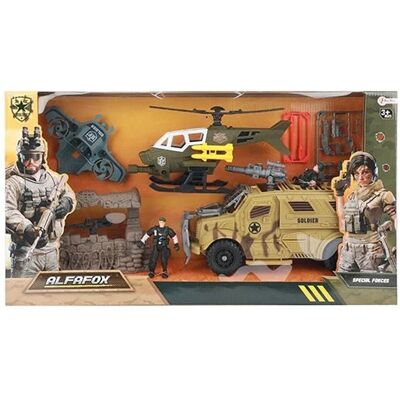 Toi Toys Alfafox Militair Speelset XXL - Set Toi Toys Alfafox Militair Speelset XXL - Set