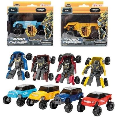 Roboforces Verranderrobot Pick-up Truck - Metall - Mehrfarbig - Verwandlungsrobotspielzeug Roboforces Verranderrobot Pick-up Truck - Metall - Mehrfarbig - Verwandlungsrobotspielzeug