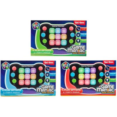 Elektronisches Spiel Game Maniac - Mehrere Farben - Geeignet ab 5 Jahren Elektronisches Spiel Game Maniac - Mehrere Farben - Geeignet ab 5 Jahren