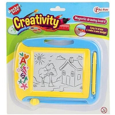 Creativity - Mini Magnetisch Tekenbord + Pen - Drawing Board Creativity - Mini Magnetisch Tekenbord + Pen - Drawing Board