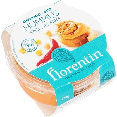 Florentin Bio Würziger Hummus 170g - Hummus Florentin Bio Würziger Hummus 170g - Hummus